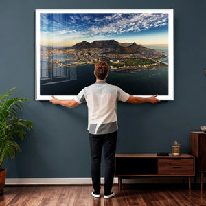 Cape Town Skyline Wall Art Canvas Print – Table Mountain