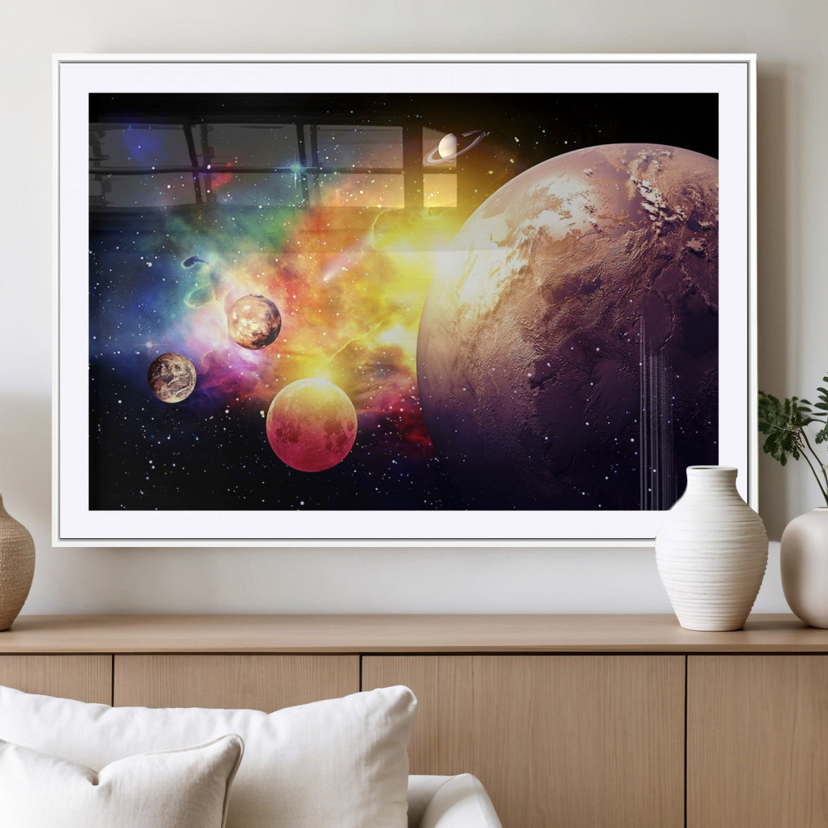 Space and Galaxy Canvas Print