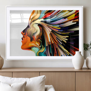 Profile Colors Canvas Print