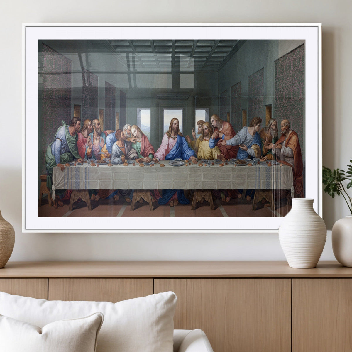 The Last Supper Multi Panel Canvas Wall Art