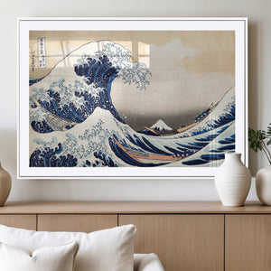 Hokusai: The Breaking Wave off Kanagawa Canvas Print