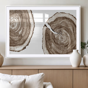 Wood Tree Ring Wall Art Canvas Prints, Tree Rings –