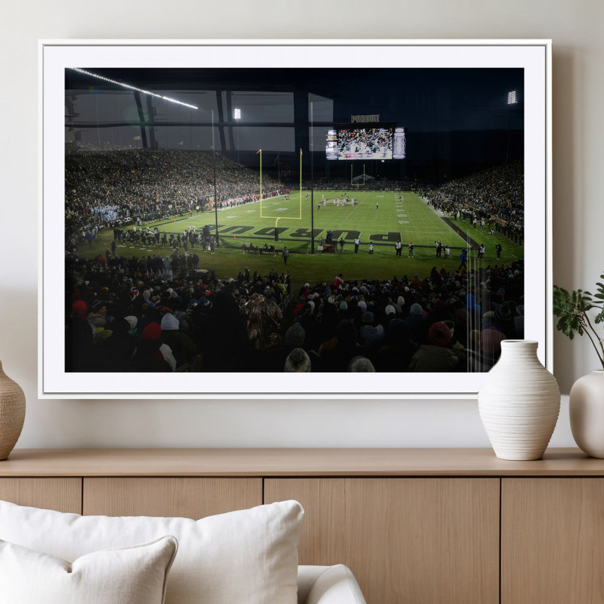 Purdue Boilermakers Football Team Print - West Lafayette