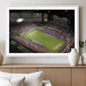 Florida Atlantic University Owls Canvas Print, Football Team