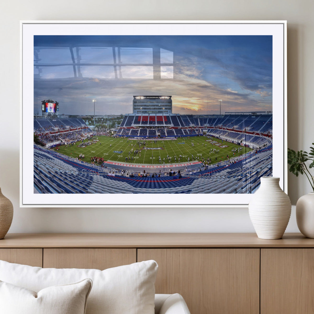 Florida Atlantic University Owls Football Team Print - Boca