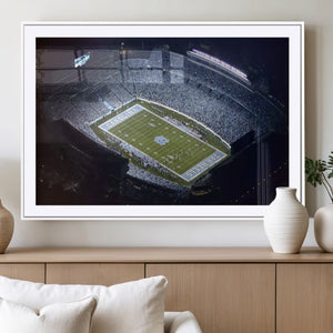 University of North Carolina Tar Heels Football Team Print -