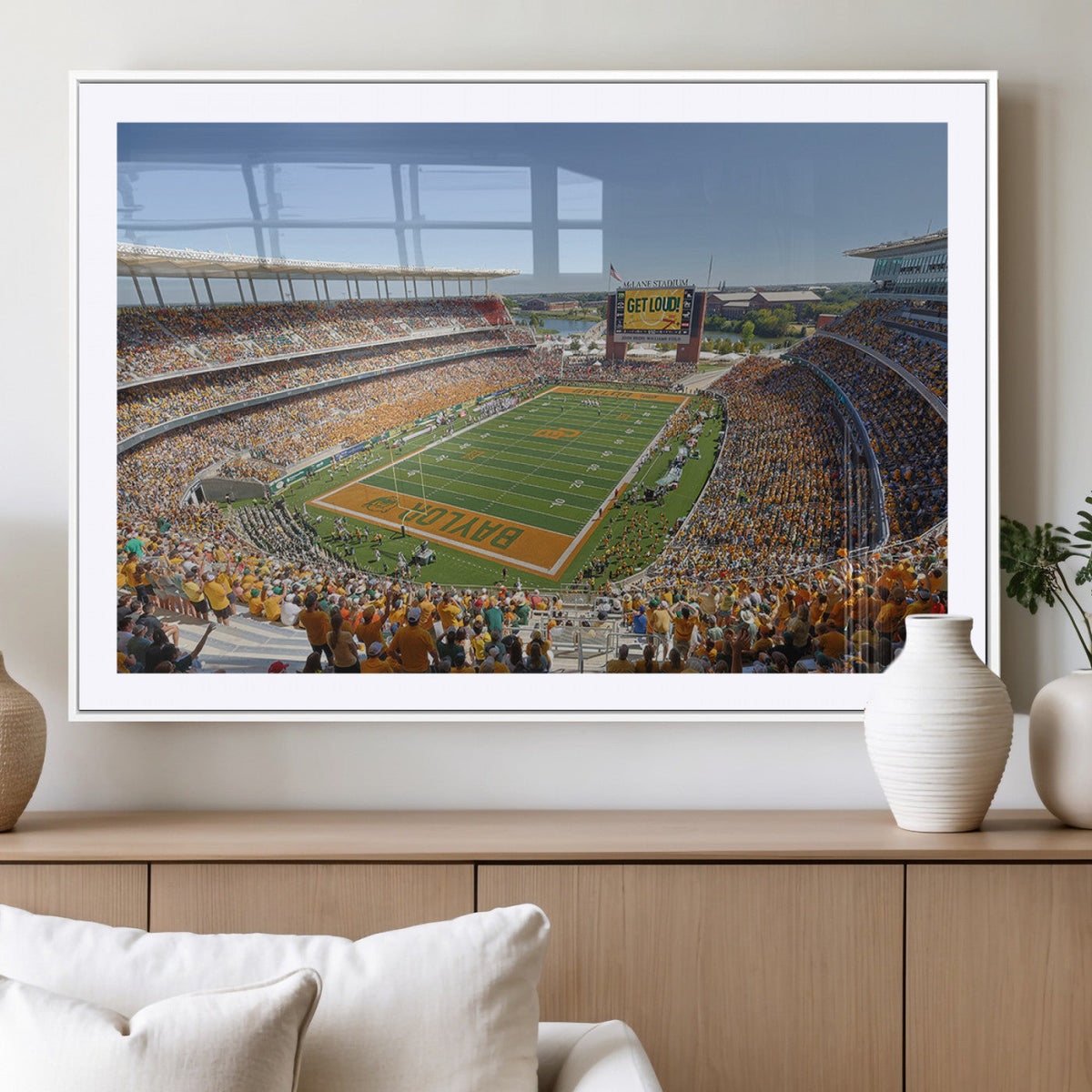 Baylor University Bears Football Team Print - Waco McLane