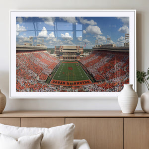Oklahoma State Cowboys Football Team Print - Stillwater