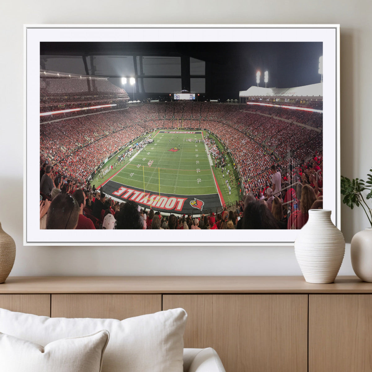 University of Louisville Cardinals Football Team Print -