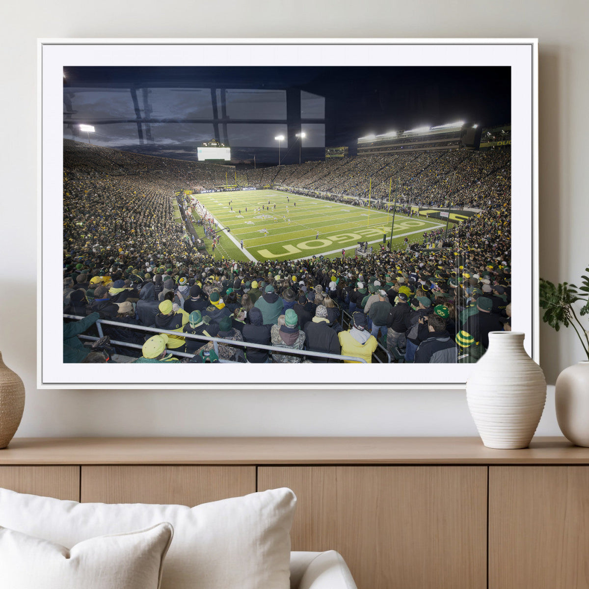 University of Oregon Ducks Football Team Print - Eugene