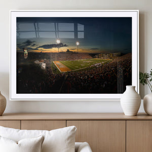 Ball State Cardinals Football Team Print - Muncie Scheumann