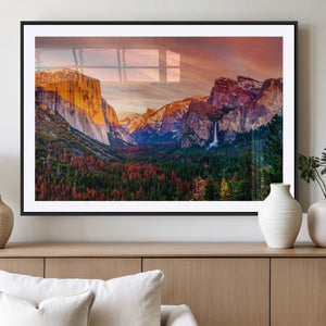 Yosemite Nal Park Wall Art Landscape Canvas Print El Capitan