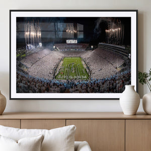 Penn Stadium Football Wall Art Canvas Print, Pennsylvania