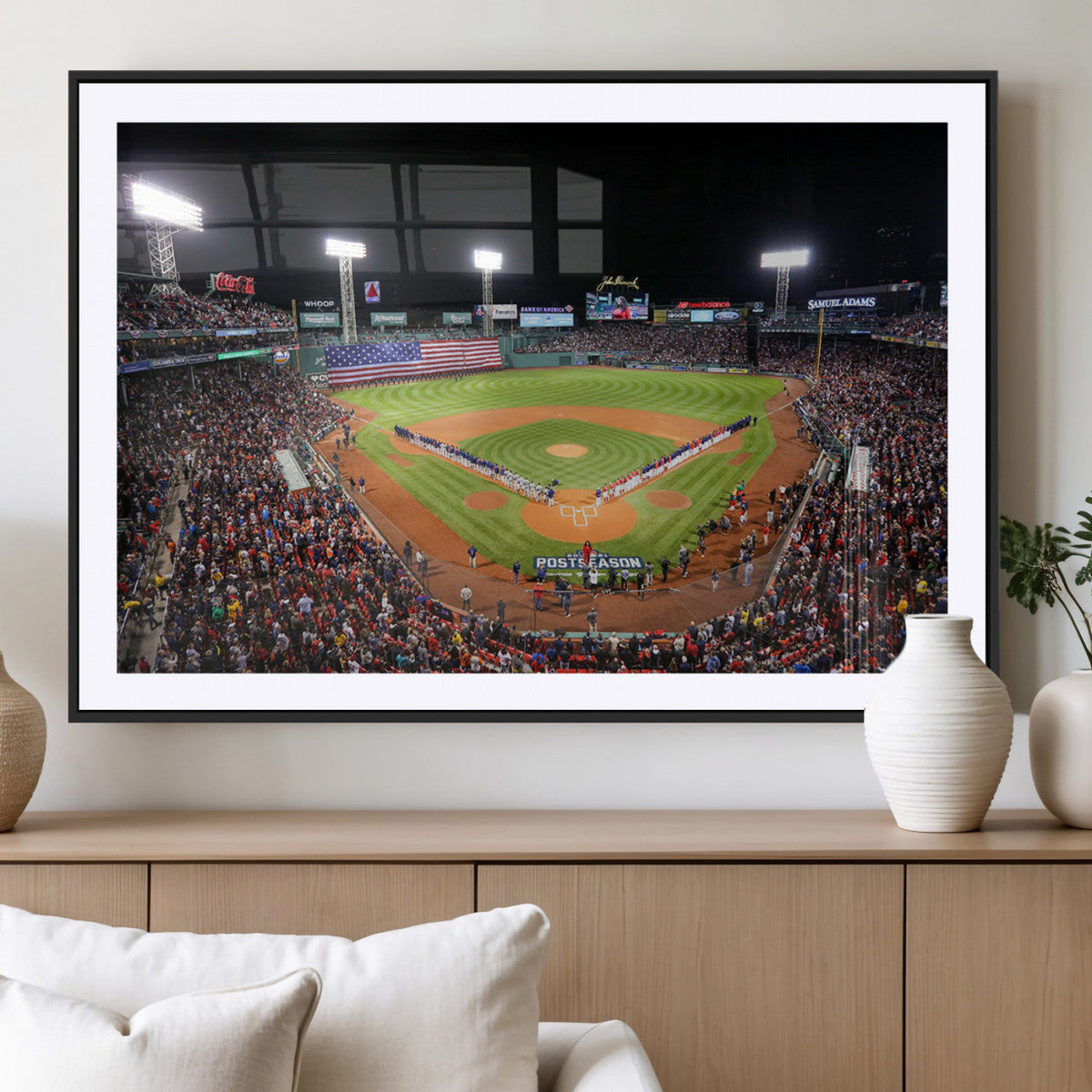 Fenway Park Wall Art Canvas Print | Large Baseball Stadium