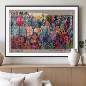Yayoi Kusama Wall Art Canvas Print, Abstract Art, Large