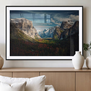 Yosemite National Wall Art Canvas Print – Framed Mountain