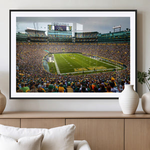 Green Bay Packers Lambeau Field Stadium Wall Art Canvas