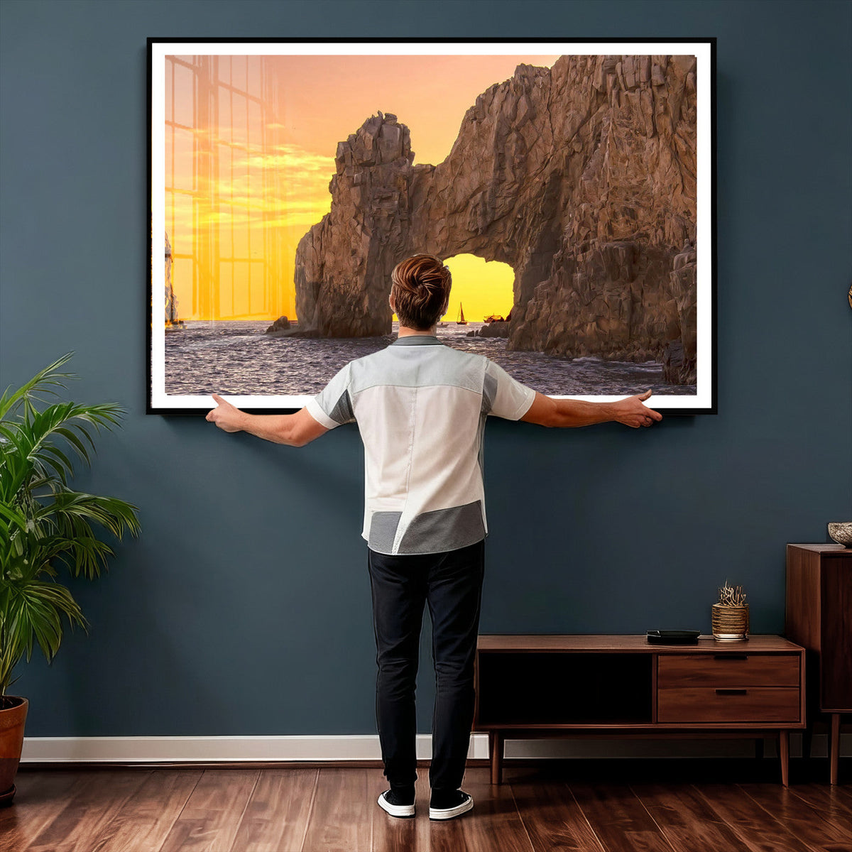 El Arco Cabo San Lucas Ocean Arch Wall Art Canvas Print
