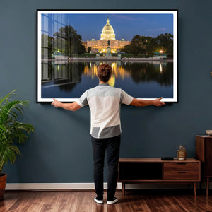 US Capitol Building Wall Art Canvas Print – Washington DC