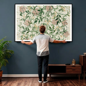 William Morris Jasmine 1872 Canvas Wall Art — Arts and