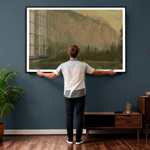Frederic Edwin Church Hintersee Canvas Print, Hudson River