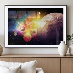 Space and Galaxy Canvas Print