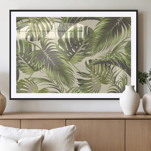 Palm Leaves Canvas Print