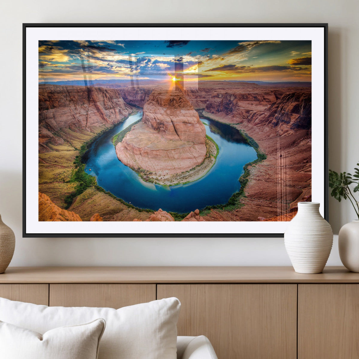 Sunset on the Horseshoe Bend Grand Canyon, Horseshoe Bend