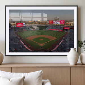 Los Angeles Angels Baseball Canvas Print - Anaheim Angel