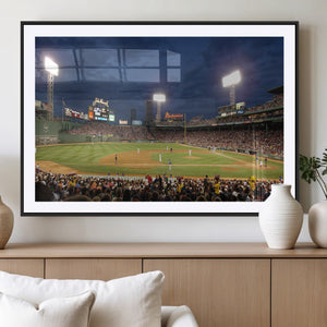 Boston Red Sox Baseball Team Print Canvas - Massachusetts