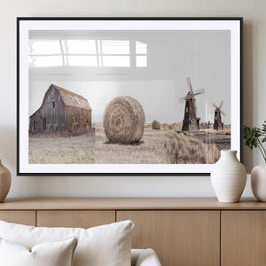 Farm Prints Set, Set of 3 Farmhouse Wall Art, Country House