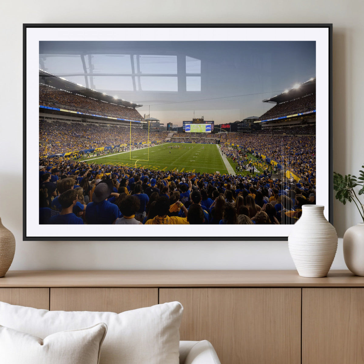 Pittsburgh Panthers Football Team Print - Pittsburgh