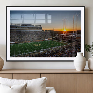 Demon Deacons Football Team Print Canvas- Winston-Salem