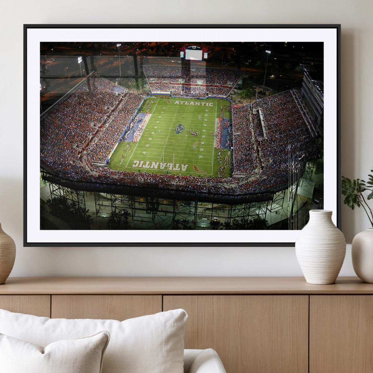Florida Atlantic University Owls Football Team Print - Boca