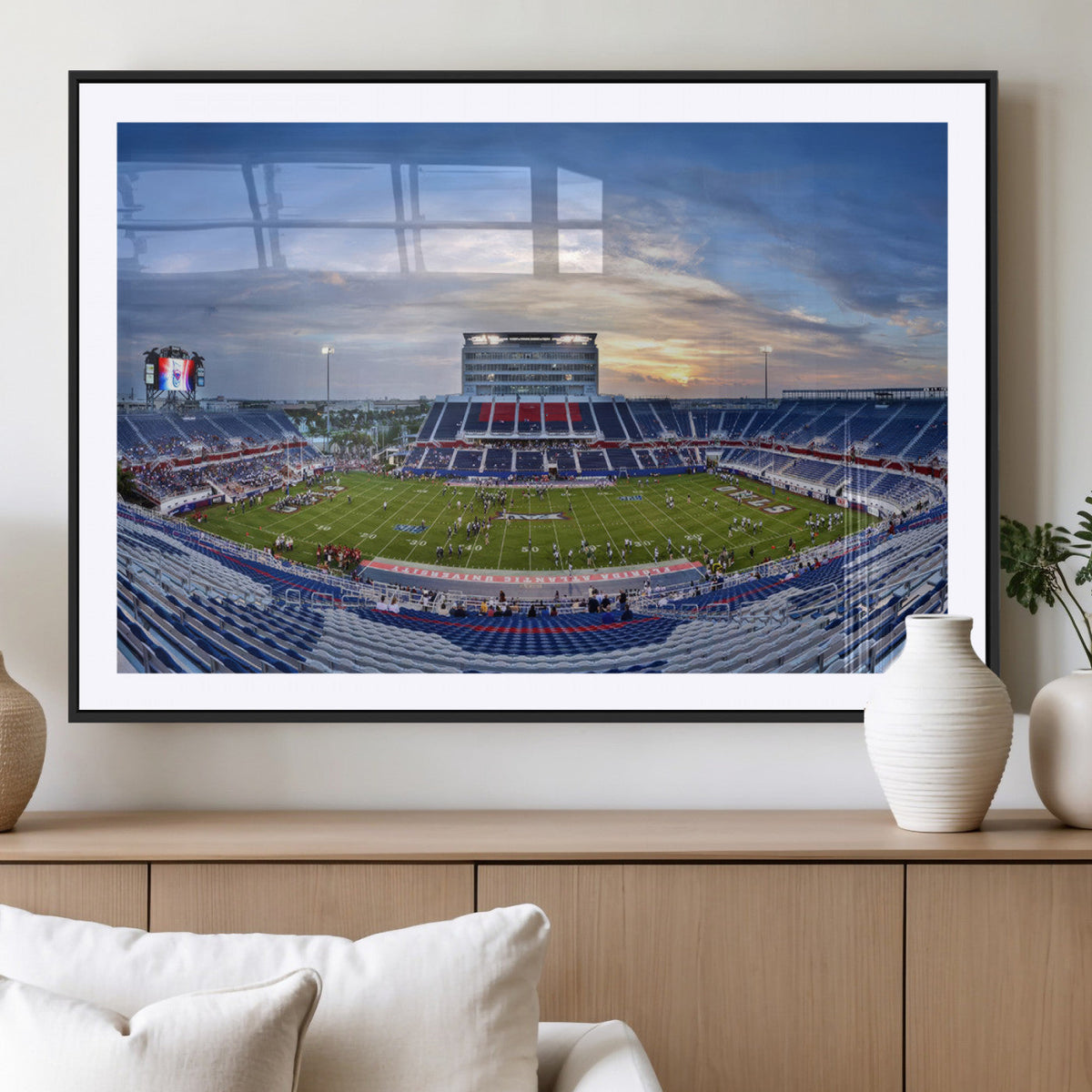Florida Atlantic University Owls Football Team Print - Boca