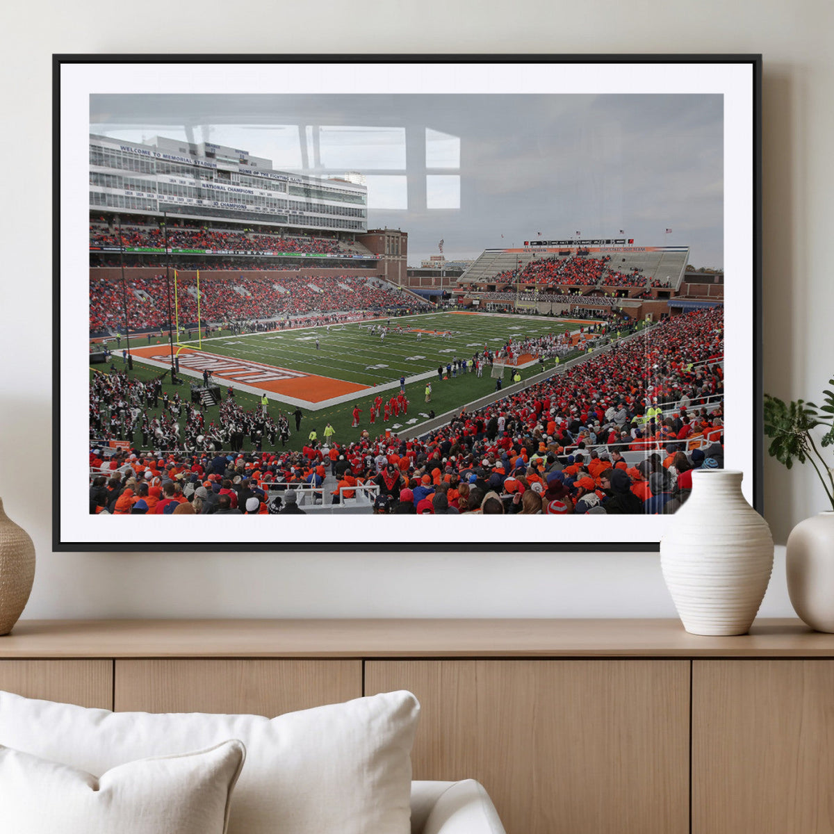 University of Illinois Fighting Illini Football Team Print -