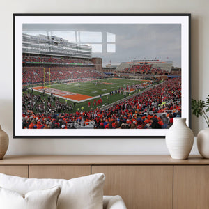 University of Illinois Fighting Illini Football Team Print -