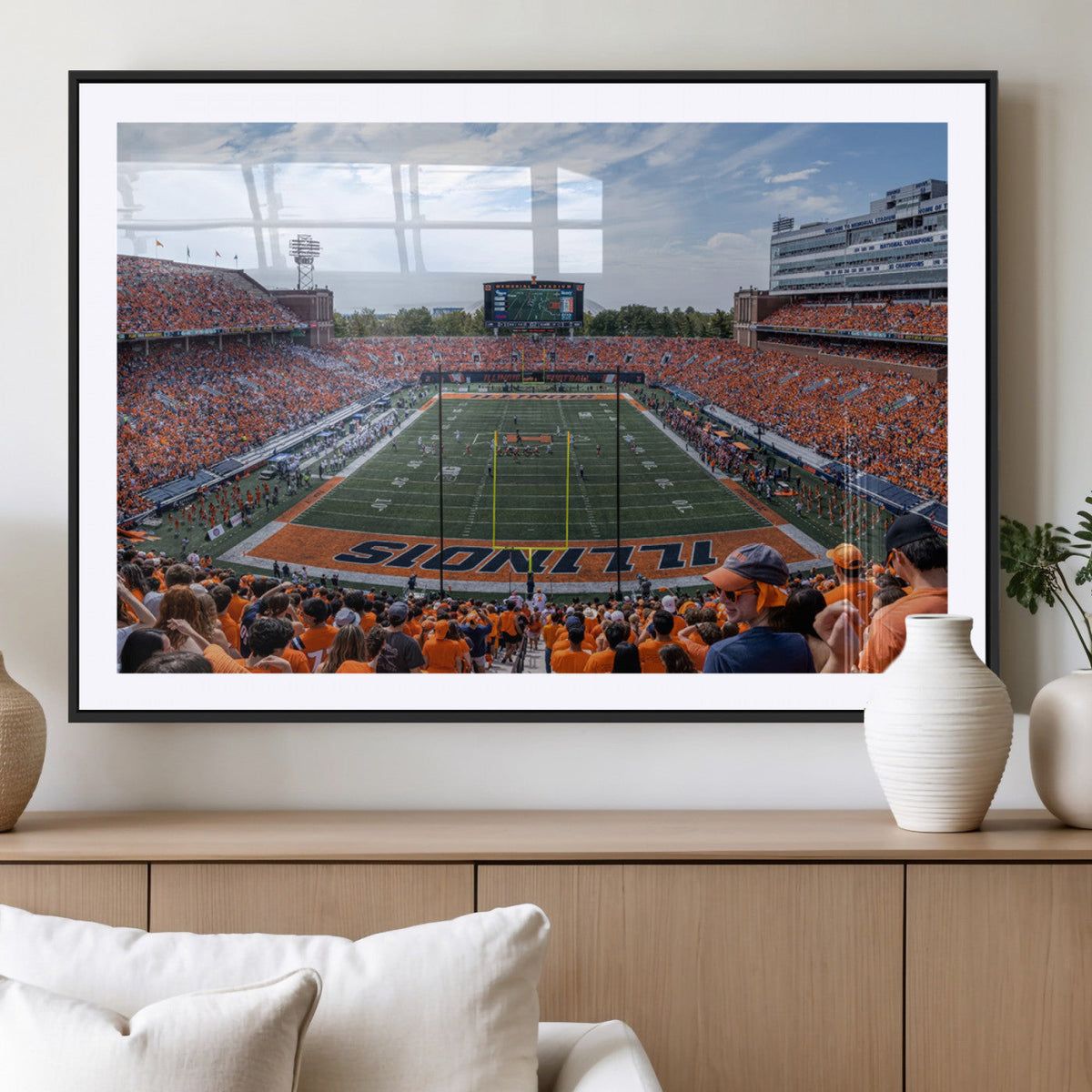 University of Illinois Fighting Illini Football Team Print