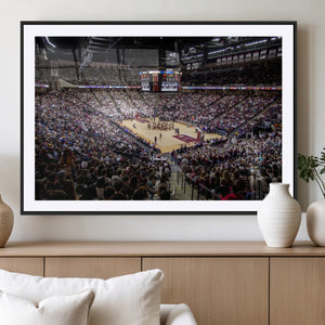 University of Nebraska Cornhuskers Basketball Team Print -