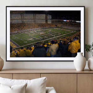West Virginia Uni Mountaineers Football Team Print - Milan