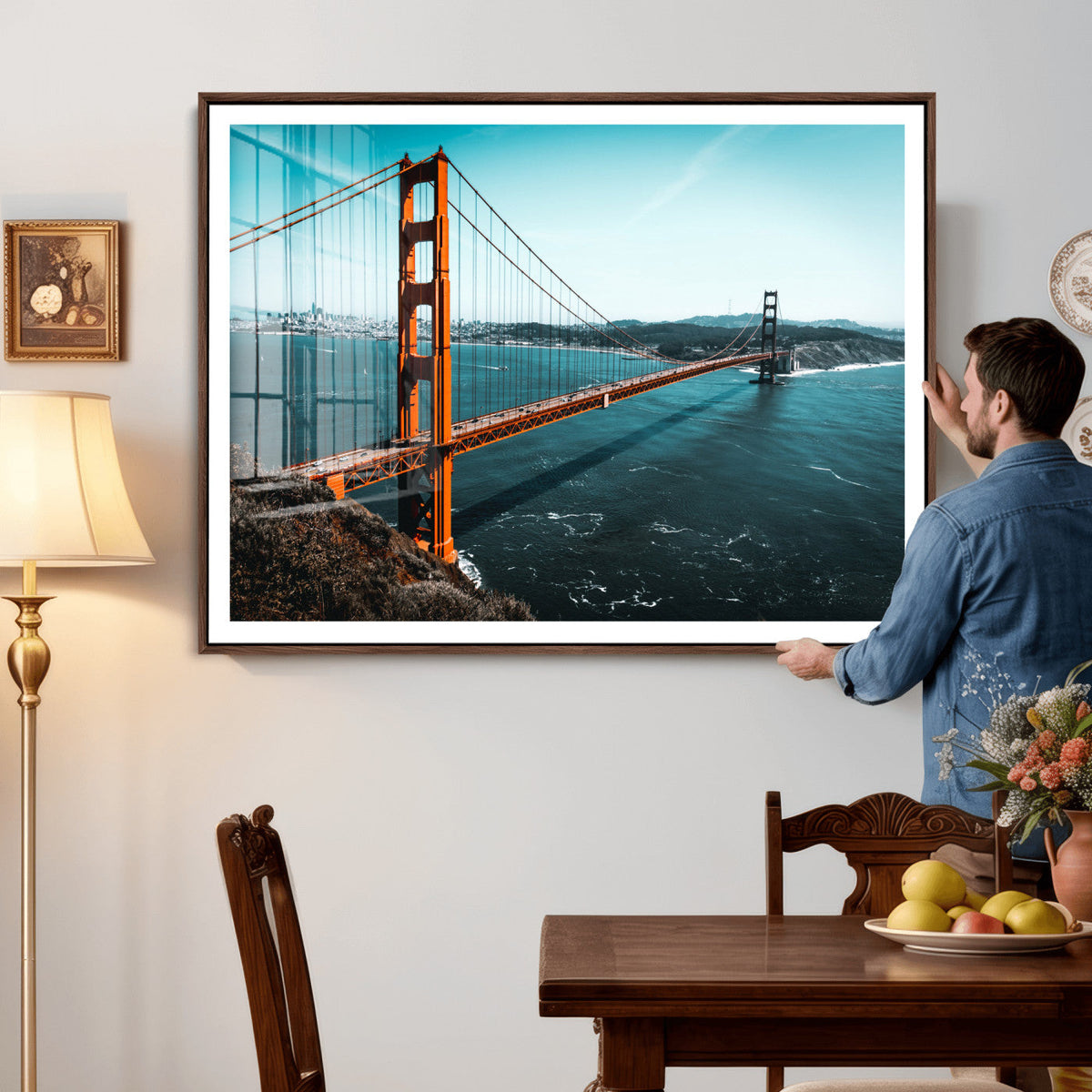 Golden Gate Bridge Wall Art Canvas Print – San Francisco