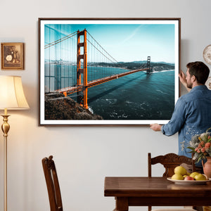 Golden Gate Bridge Wall Art Canvas Print – San Francisco