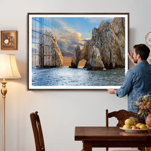 The Arch Cabo San Lucas Ocean Arch Wall Art Canvas Print,