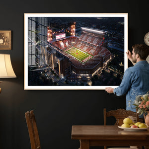 Oklahoma Memorial Stadium - Gaylord Memorial Stadium Wall