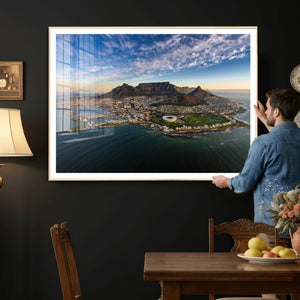 Cape Town Wall Art Canvas Print – Table Mountain Coastal