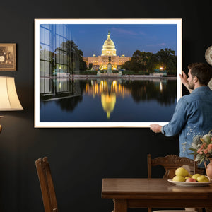 US Capitol Building Wall Art Canvas Print – Washington DC