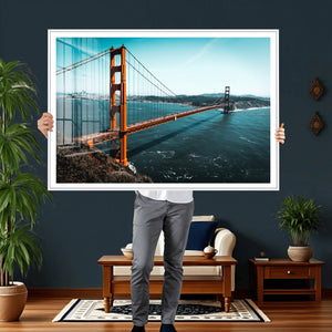 Golden Gate Bridge Wall Art Canvas Print – San Francisco