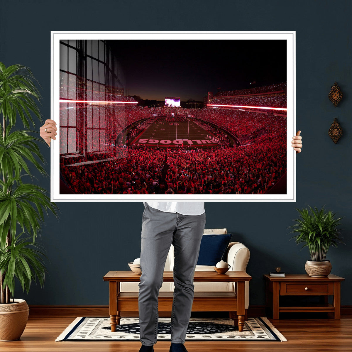 Sanford Stadium Wall Art Canvas Print – Georgia Bulldogs