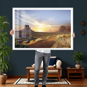 Monument Valley Desert Wall Art Canvas Print, Southwest