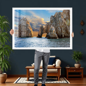The Arch Cabo San Lucas Ocean Arch Wall Art Canvas Print,